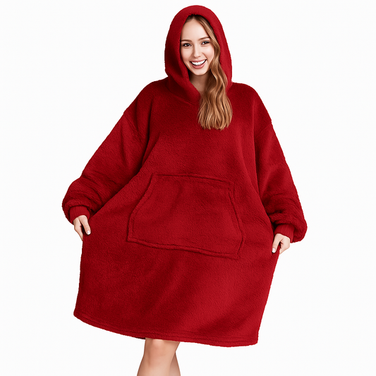 Polerón Sherpa con Capucha